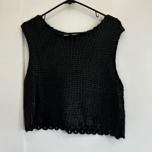 Heavy knit Zara top